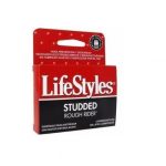 Preservativo Studded Rough Rider de LifeStyle caja x3 unidades
