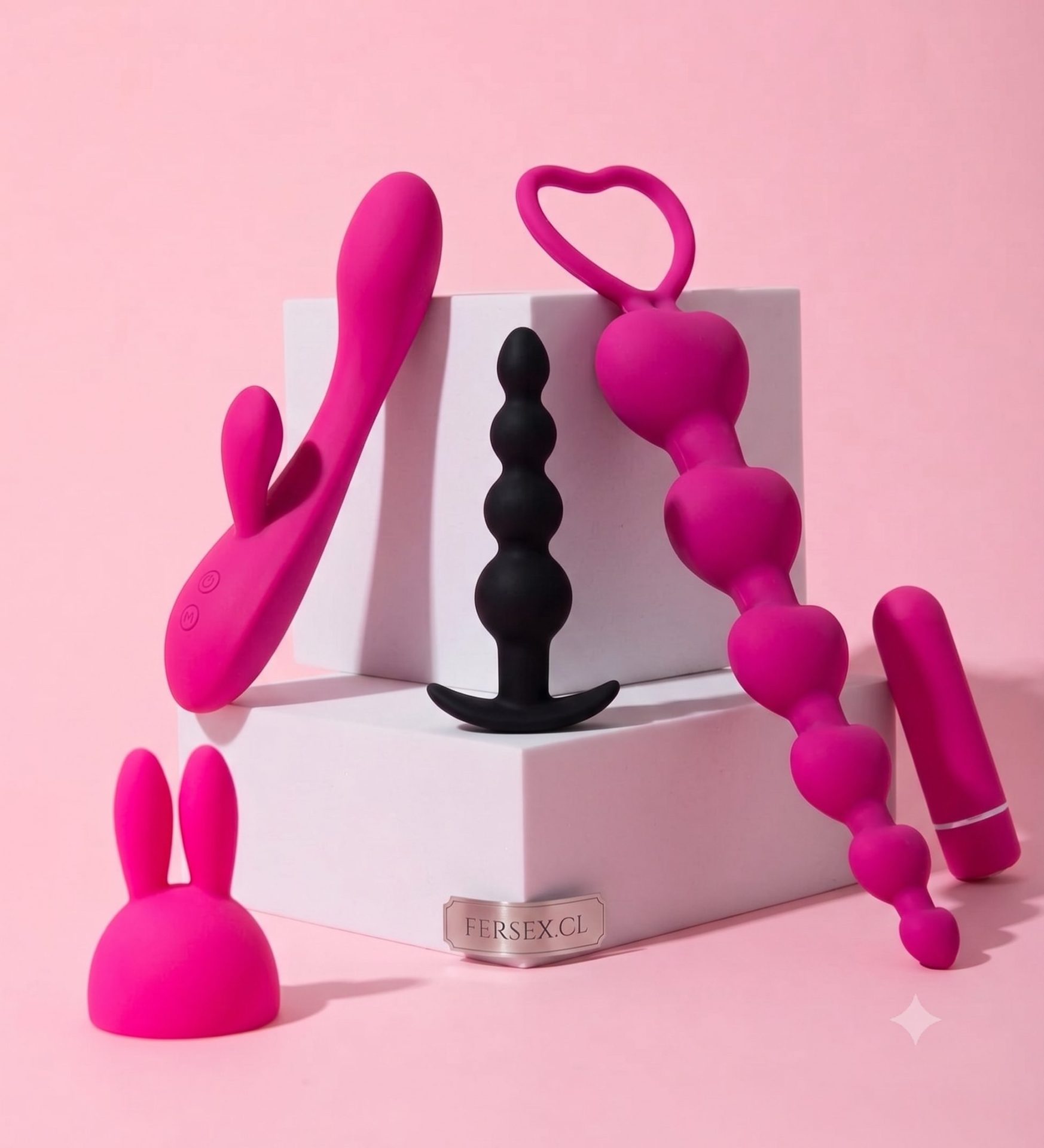 Selecci&oacute;n FerSex en tonos magenta