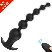 Rosario anal vibrador control remoto - FerSex Chile